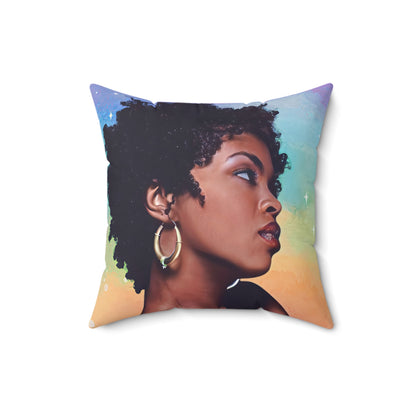 Lauryn Hill Rainbow Sista Pillow