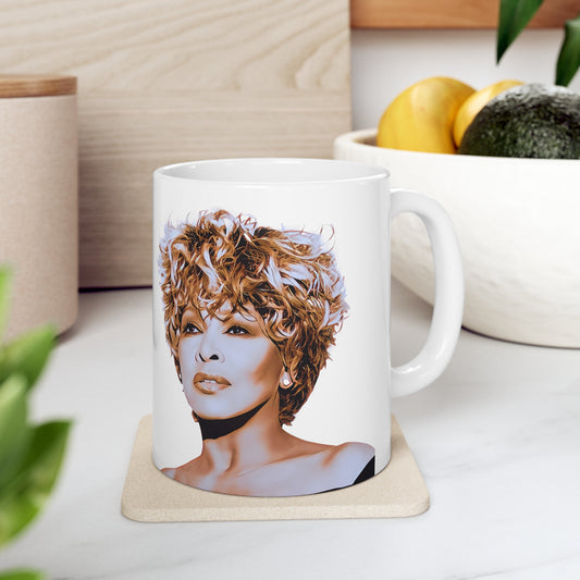 Tina Turner Visionary Stare Mug